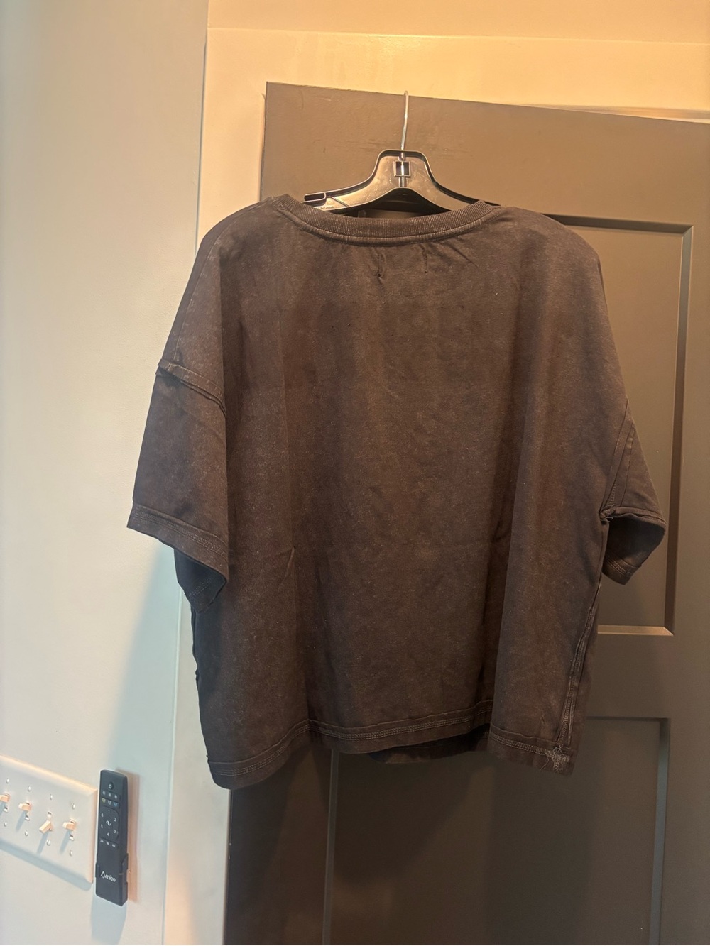 Free People We The Free So Into You Tee Medium Black Star Combo NWT Tunic Top - Picture 10 of 12